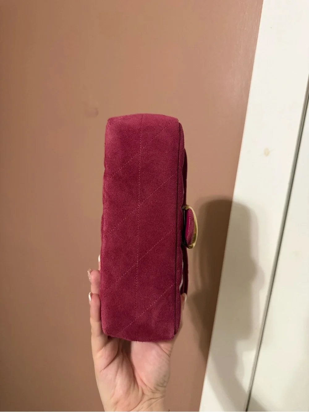 NWT COACH Tabby 20 in Dark Fuchsia